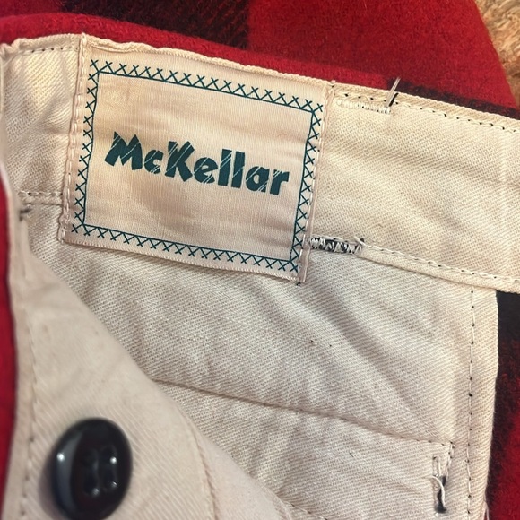 McKellar Vintage Buffalo Plaid Hunting Pants - Picture 3 of 8